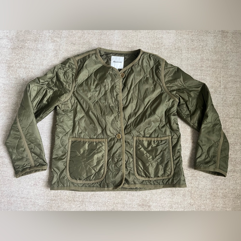 Madewell women’s quilt jacket